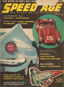 SPEED AGE 1959 FEB - TESTS: SIMCA ARONDE, PLYMOUTH, BUICK*